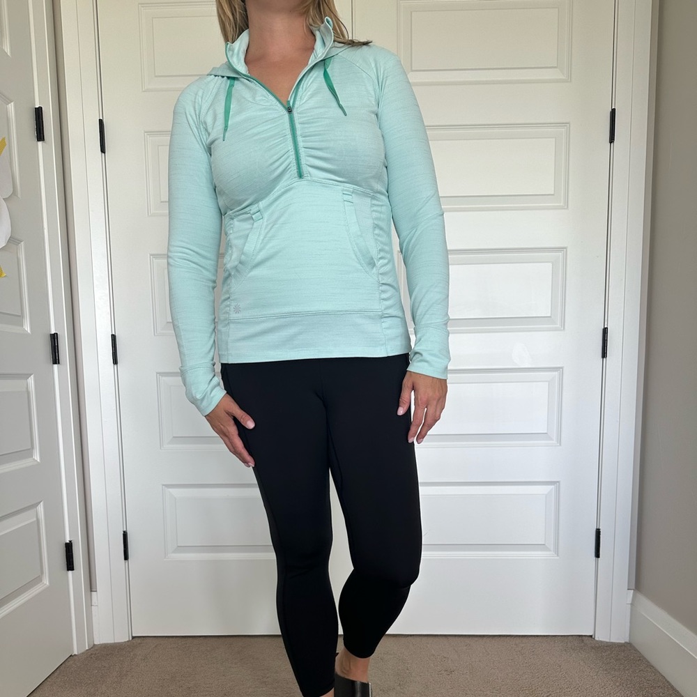 Athleta 3/4 Zip Pull over